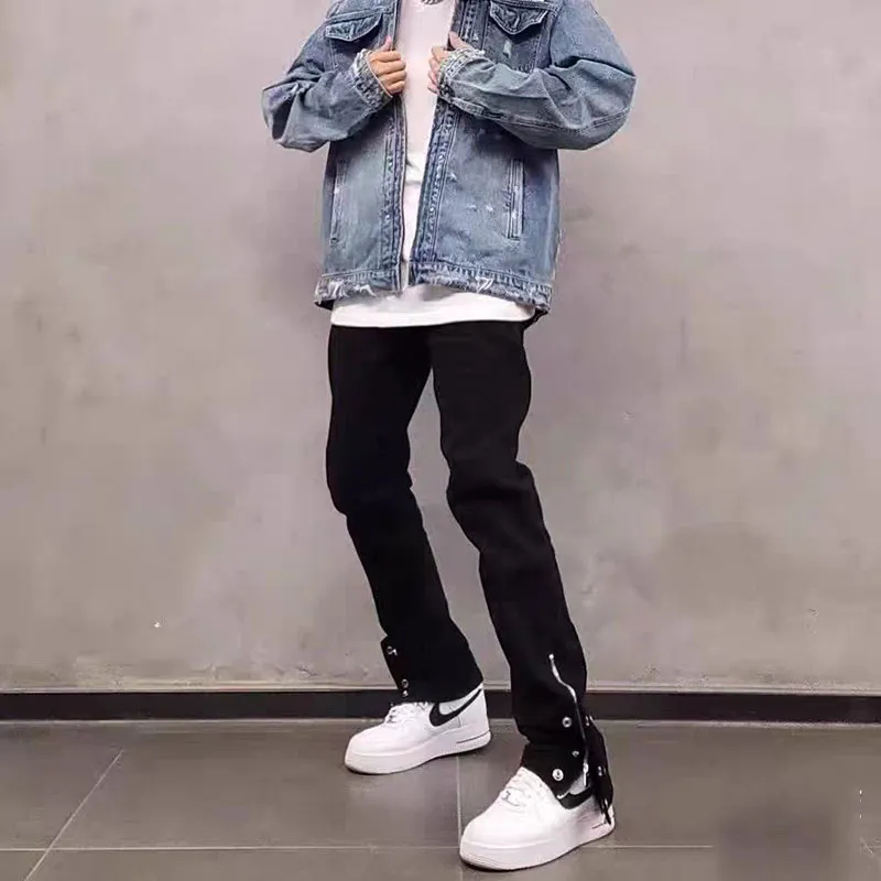 TLONELY1 Jeans Unisex Black-2