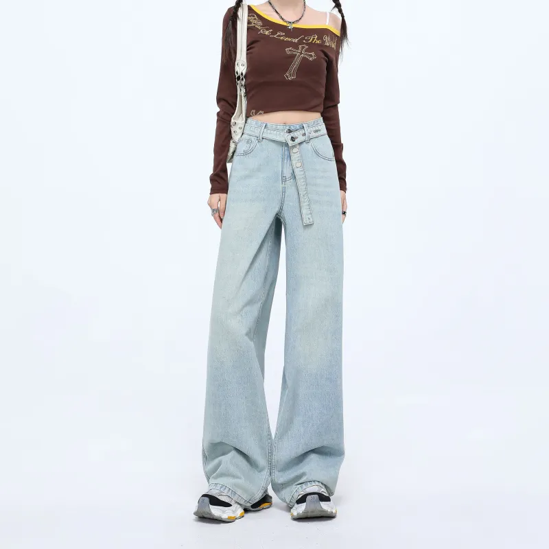 TLONELY1 Jeans Women's Light Blue-2