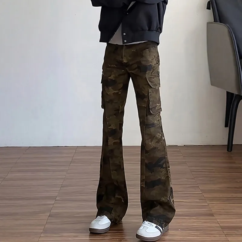 TLONELY1 Jeans Unisex Camouflage-1