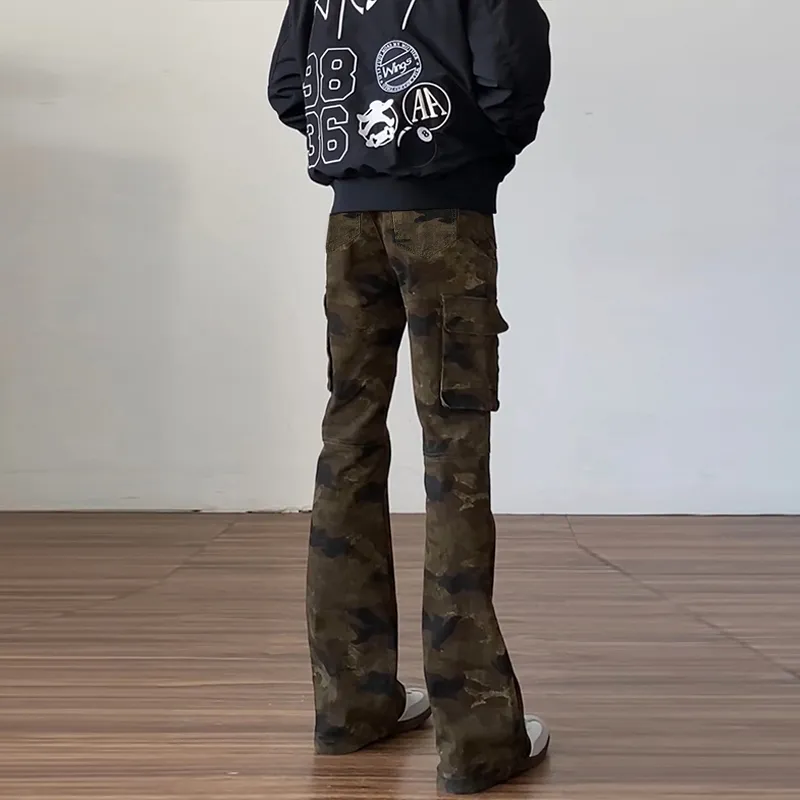 TLONELY1 Jeans Unisex Camouflage-4