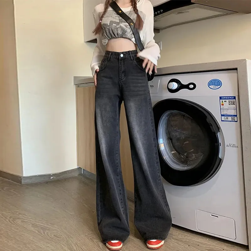 TLONELY1 Jeans Women's Black Gray Color-3