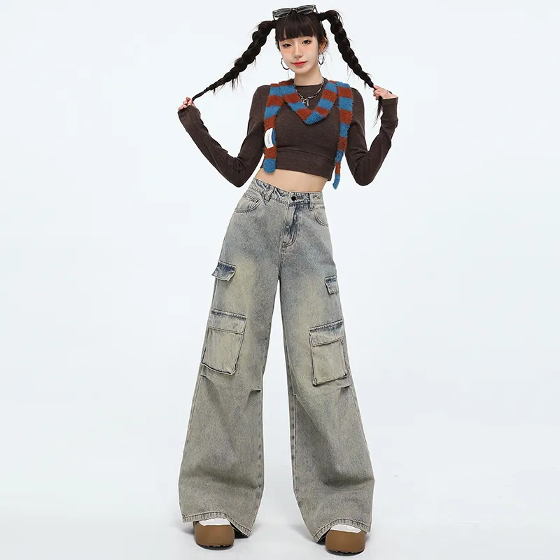 TLONELY1 Jeans Women's Nostalgic Blue-4