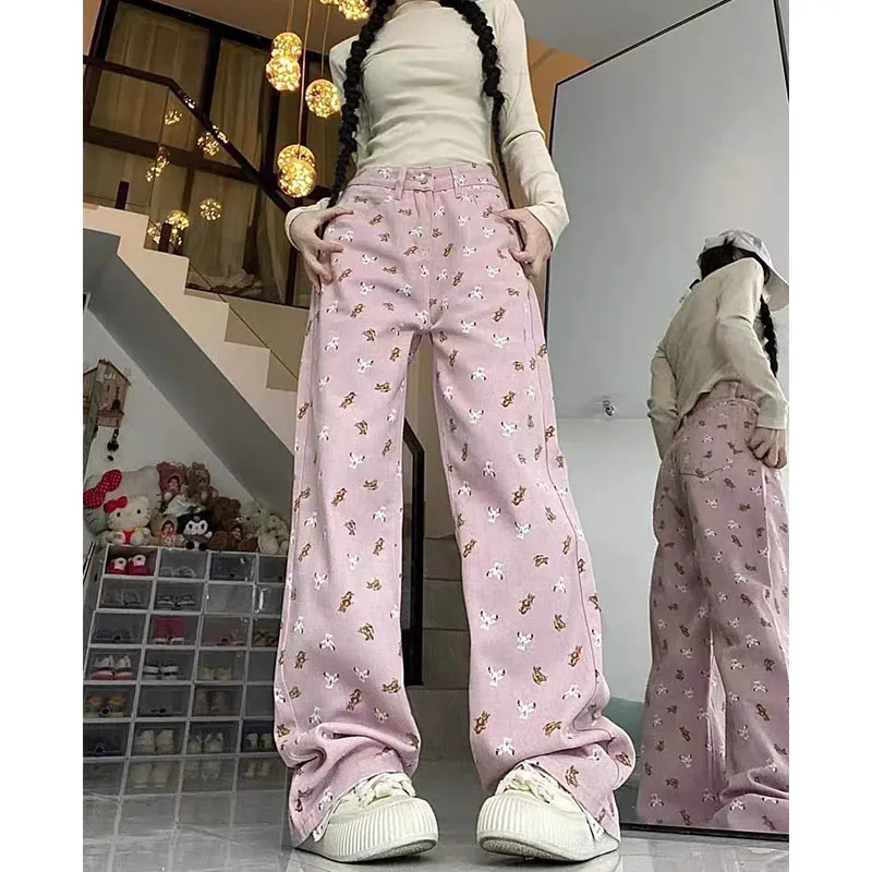 KUNZHUDAXIANG Jeans Women's-4