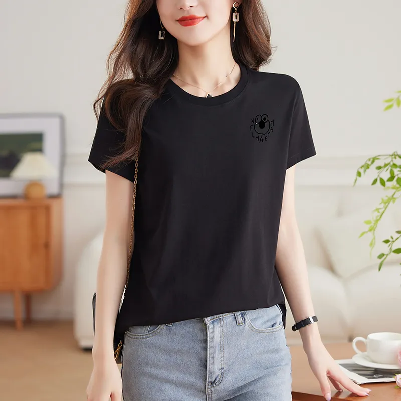 Korean style T Shirts Unisex-4