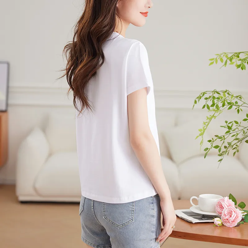 Korean style T Shirts Unisex-2