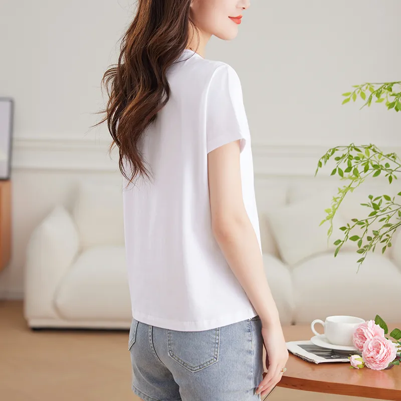 Korean style T Shirts Unisex-2