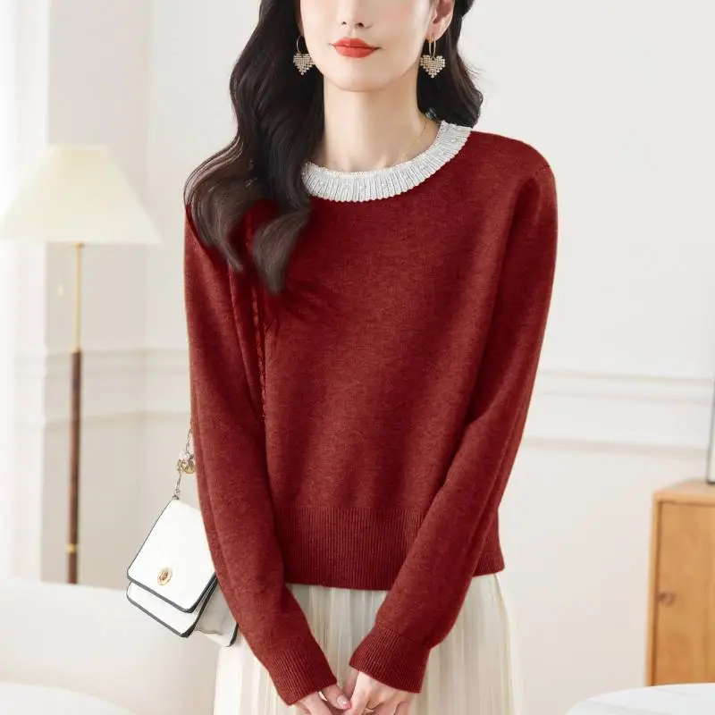 Korean style Knitwear Women's-5