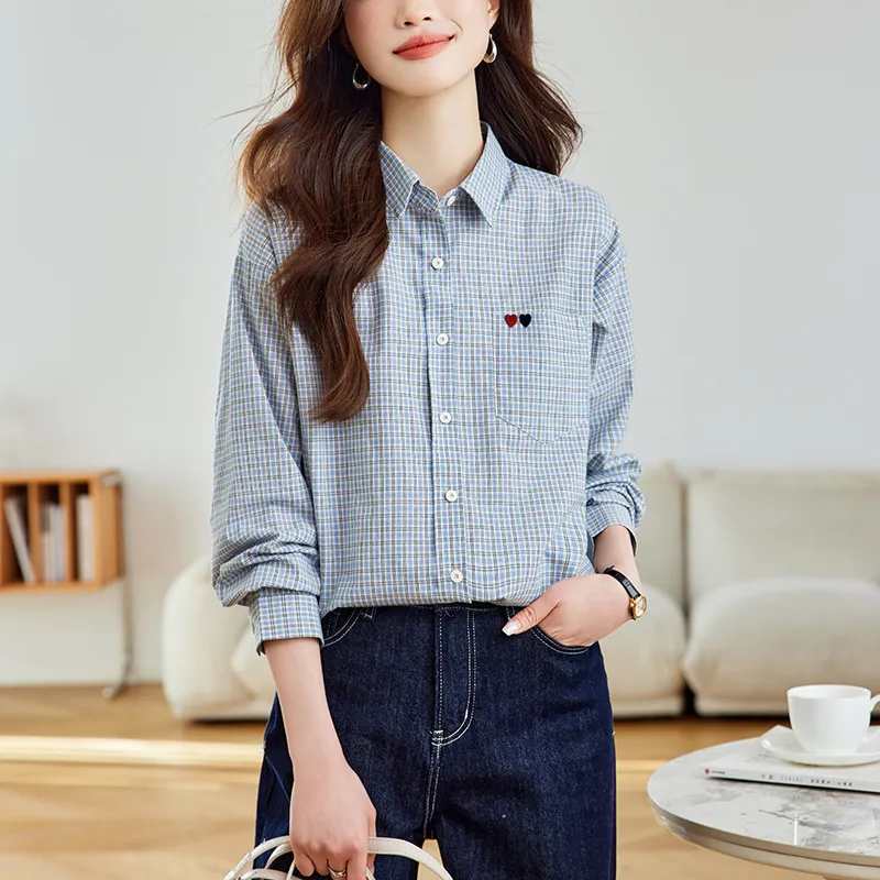 Korean style Shirts Women's-2