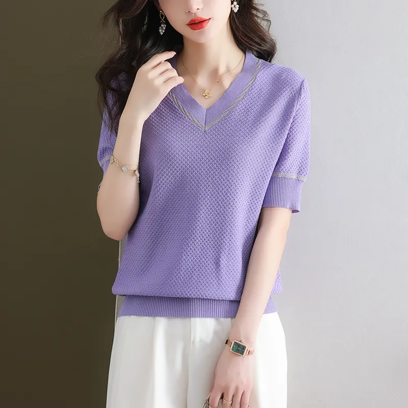 Korean Style Regular T Shirt Women's-1