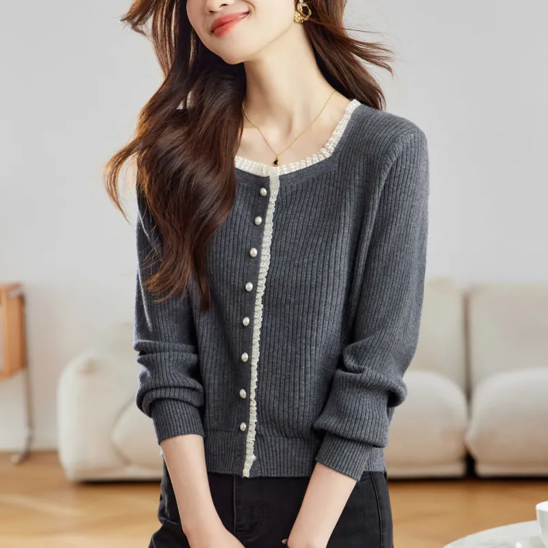 Korean style Knitwear Women's-5