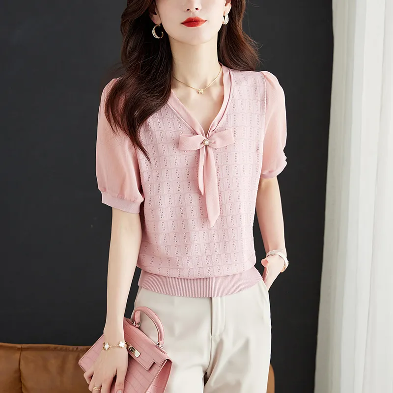Korean Style Regular T Shirt Women's-4