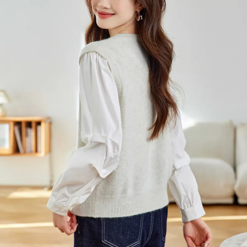 Korean style Knitwear Women's-5