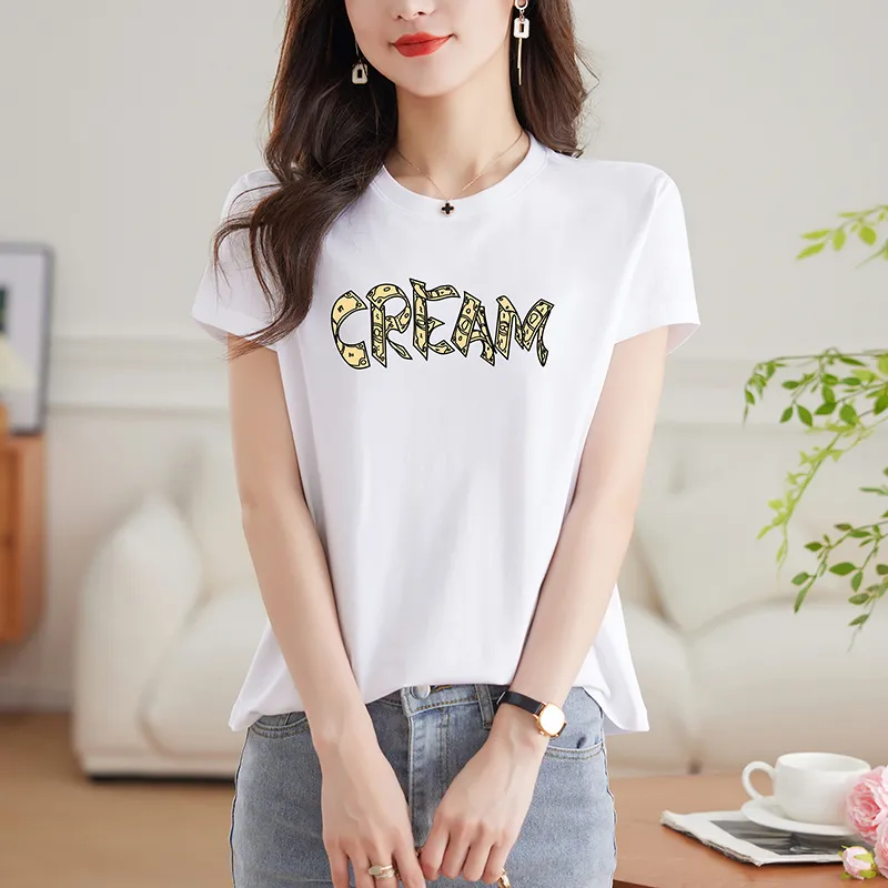 Korean style T Shirts Unisex-1