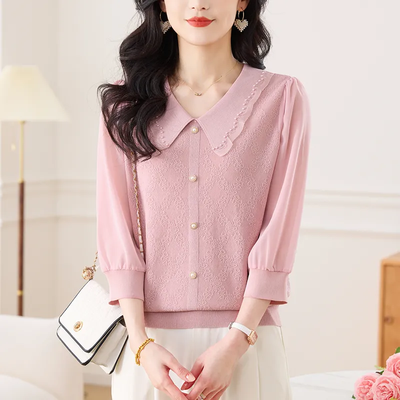 Korean Style Regular T Shirt Women's-5