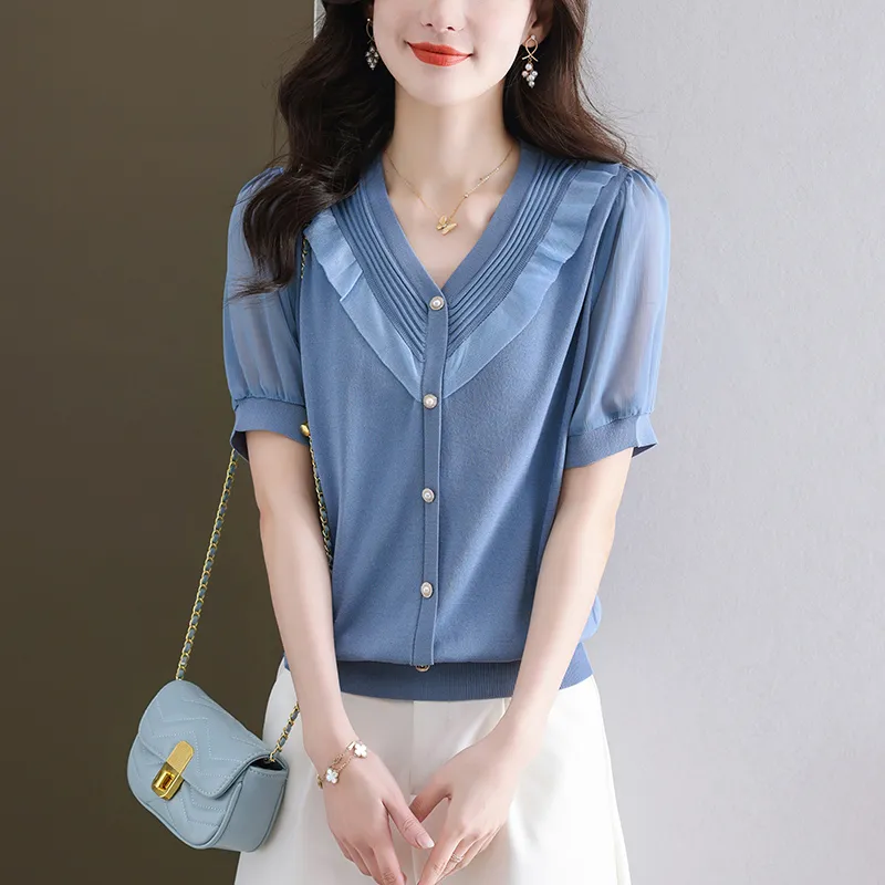 Korean Style Regular T Shirt Women's-1