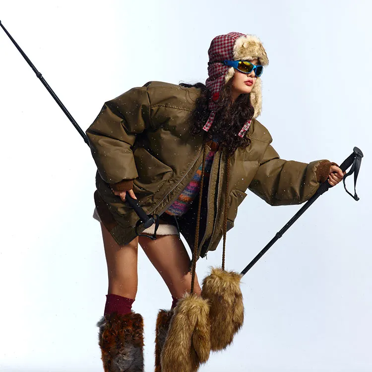 Korean Style Puffer Jacket Unisex-5