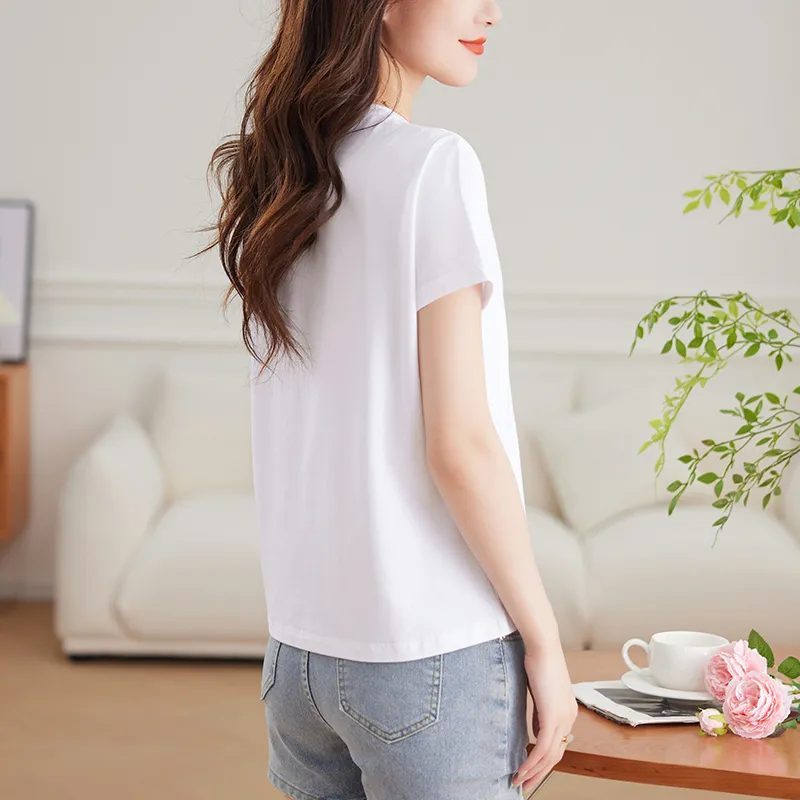 Korean style T Shirts Unisex-2