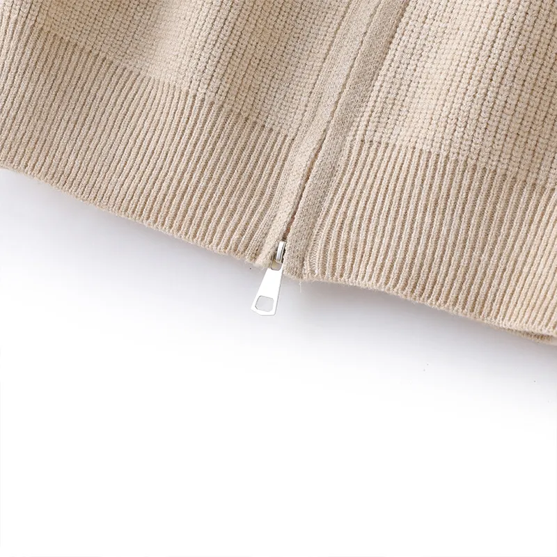 Korean Style Knitwear Women's Apricot-3