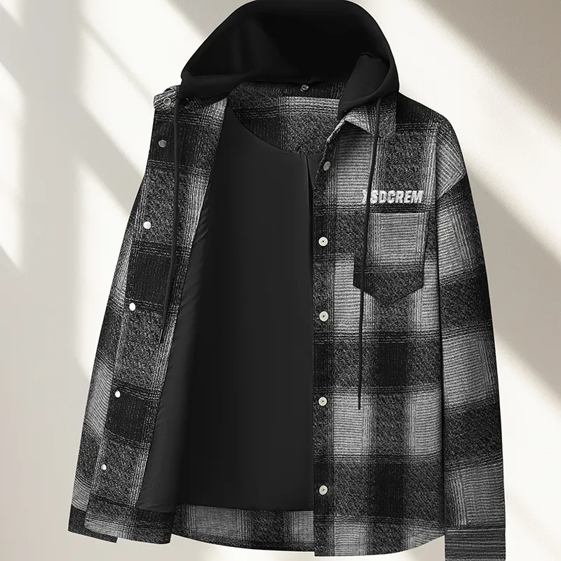 Korean Style Jacket Unisex Black-1