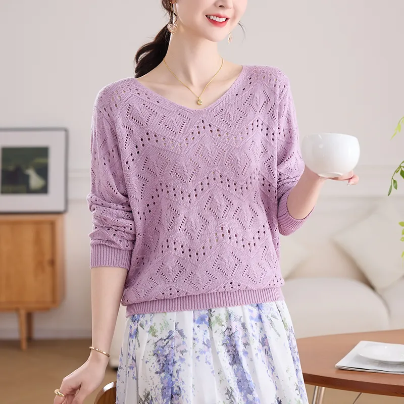 Korean style Knitwear Women's-5