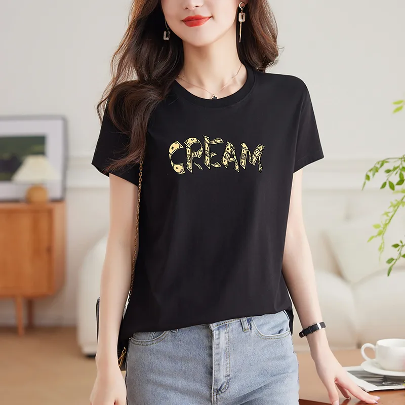 Korean style T Shirts Unisex-4