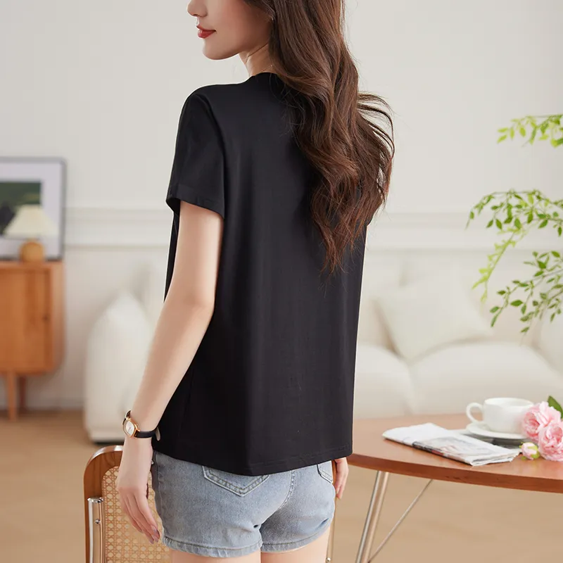 Korean style T Shirts Unisex-5