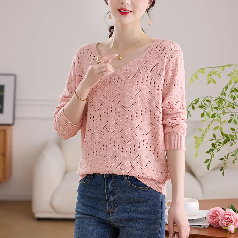 Korean style Knitwear Women's-9