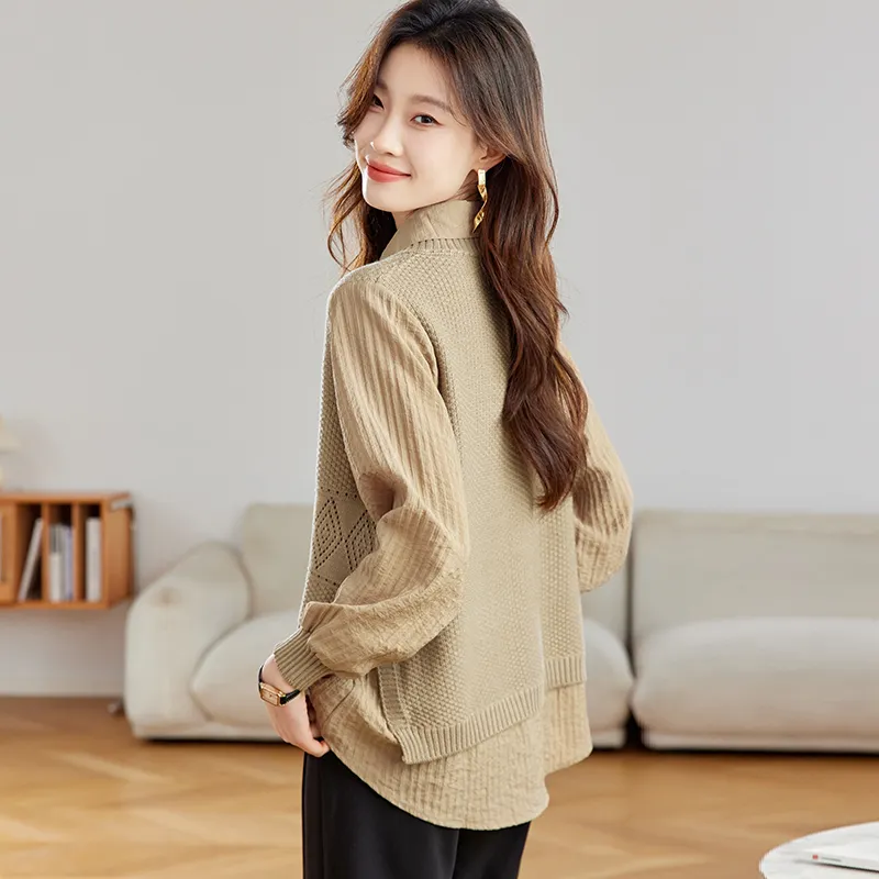 Korean style Shirts Women's-5