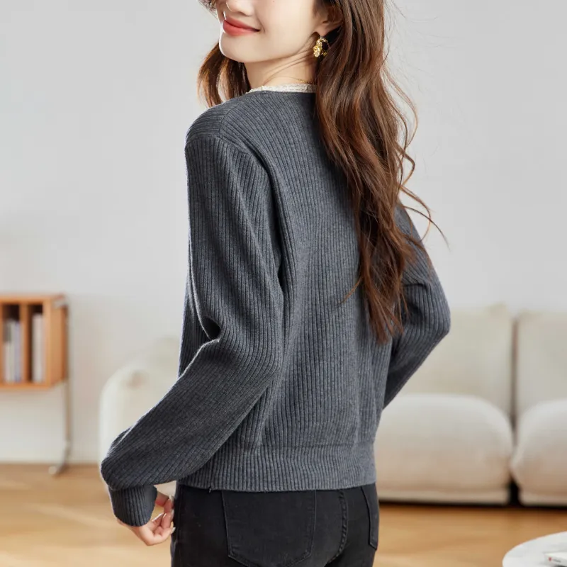 Korean style Knitwear Women's-4