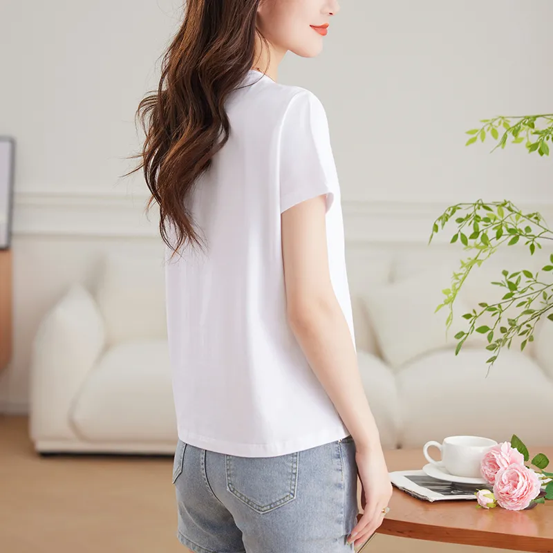 Korean style T Shirts Unisex-2