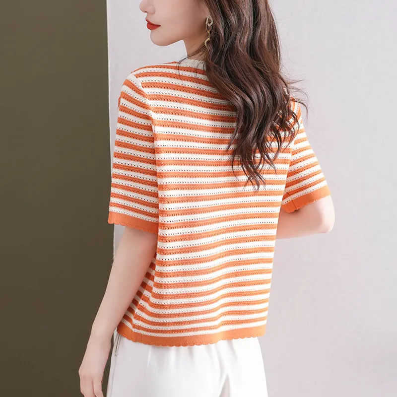 Korean Style Regular T Shirt Women's-1