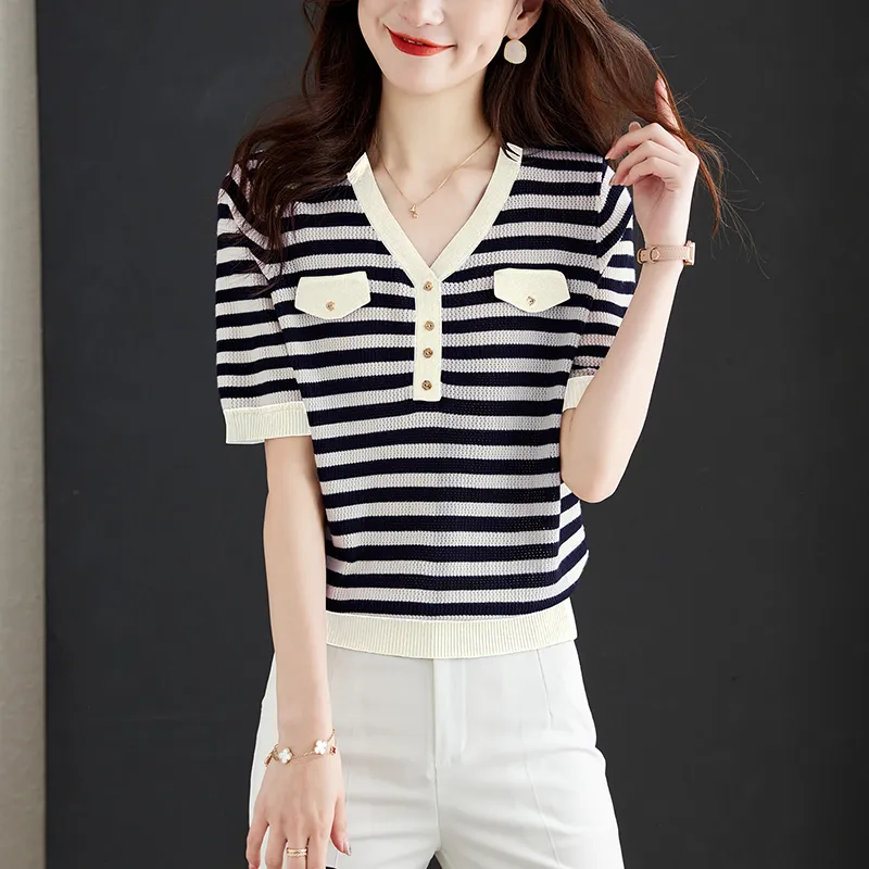 Korean Style Regular T Shirt Women's-6