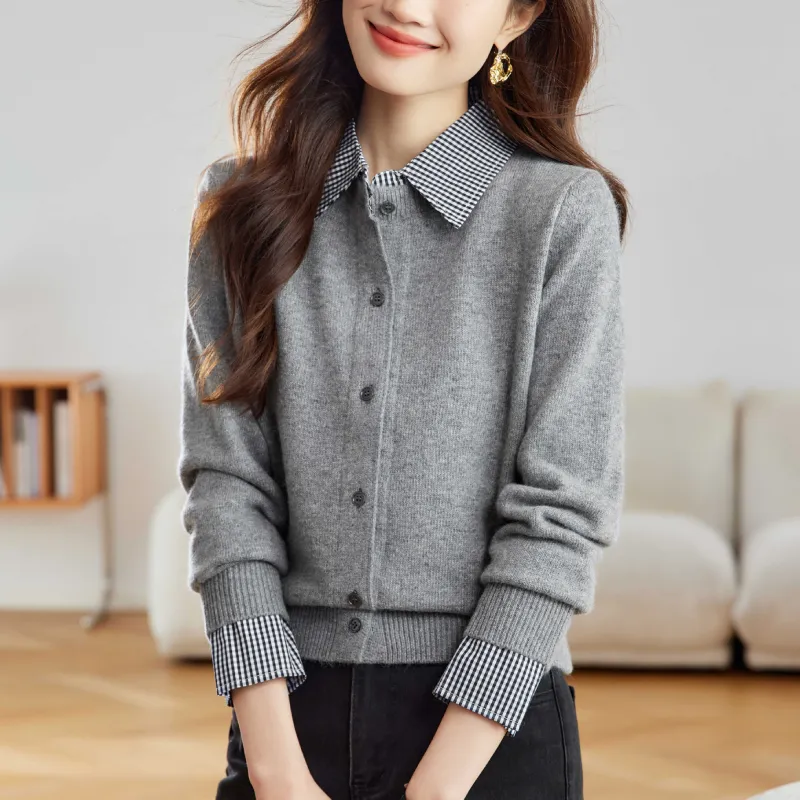 Korean style Knitwear Women's-4
