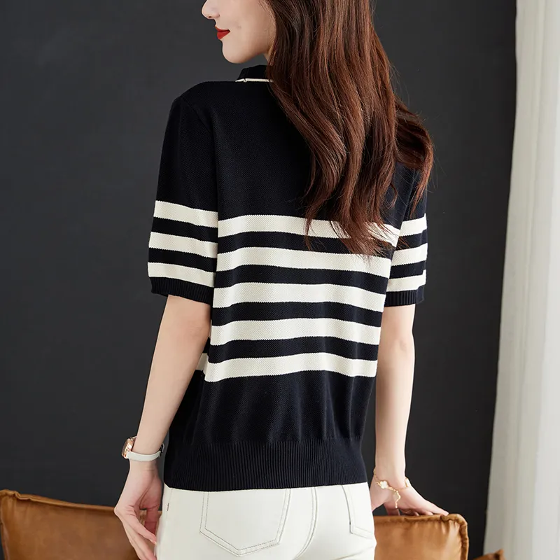 Korean Style Regular T Shirt Women's-4