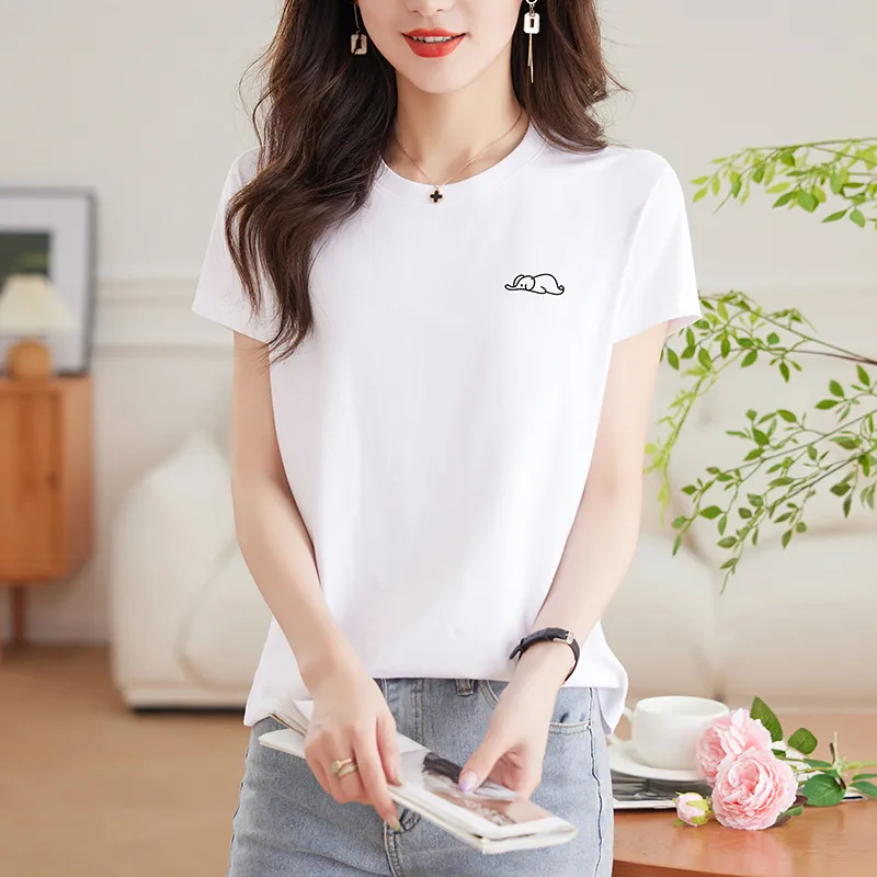 Korean style T Shirts Unisex-1