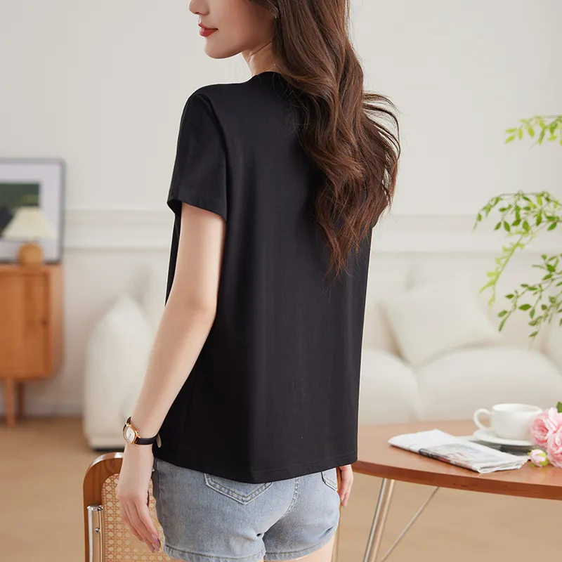 Korean style T Shirts Unisex-5