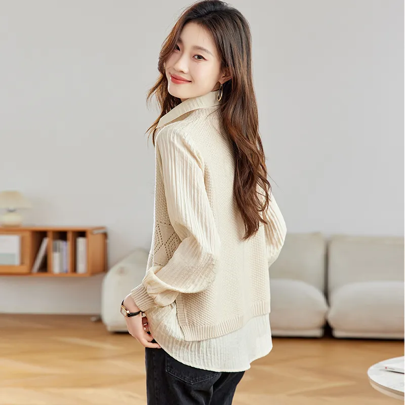 Korean style Shirts Women's-2