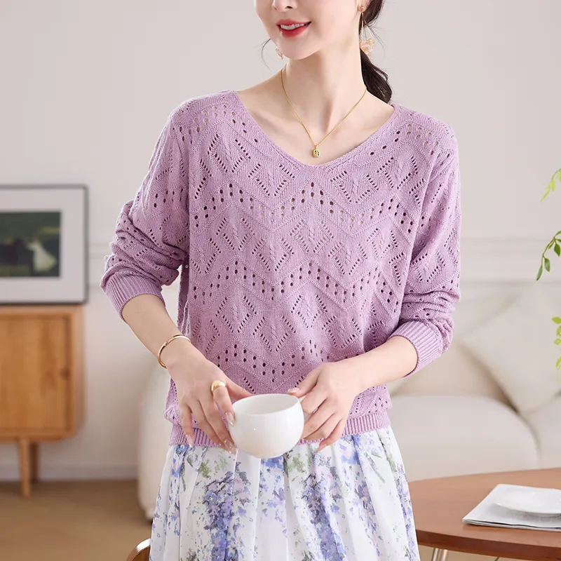 Korean style Knitwear Women's-6
