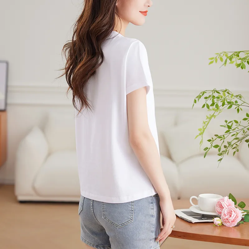 Korean style T Shirts Unisex-2