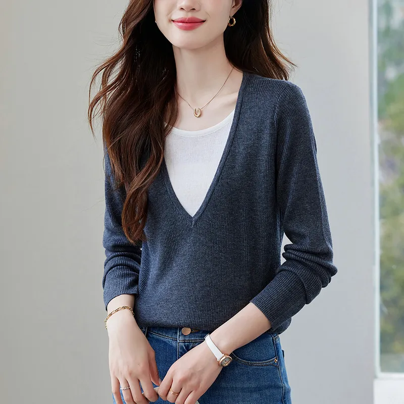 Korean style Knitwear Women's-3