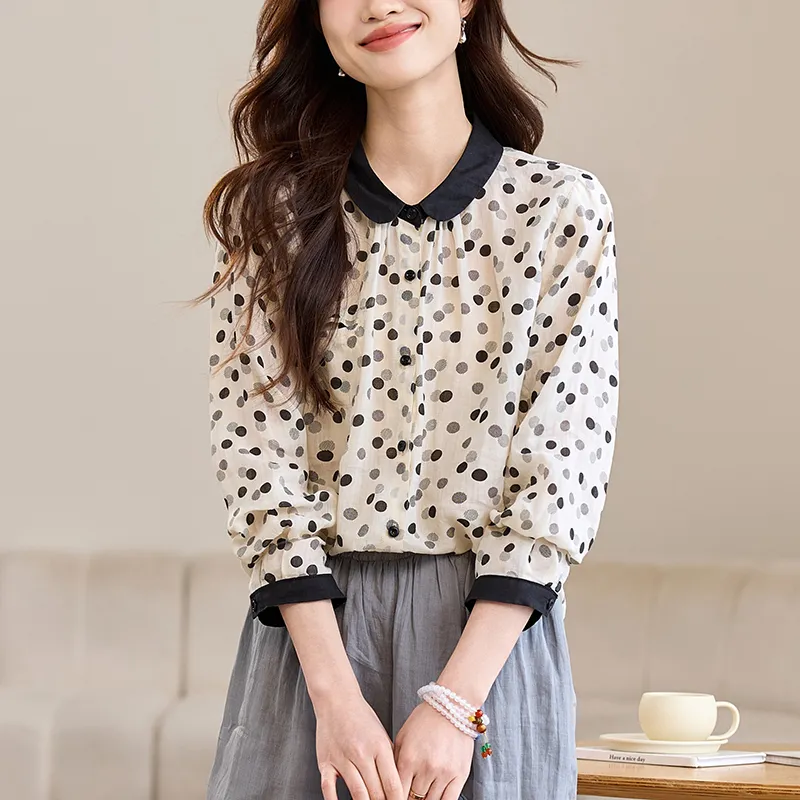 Korean style Shirts Women's-6
