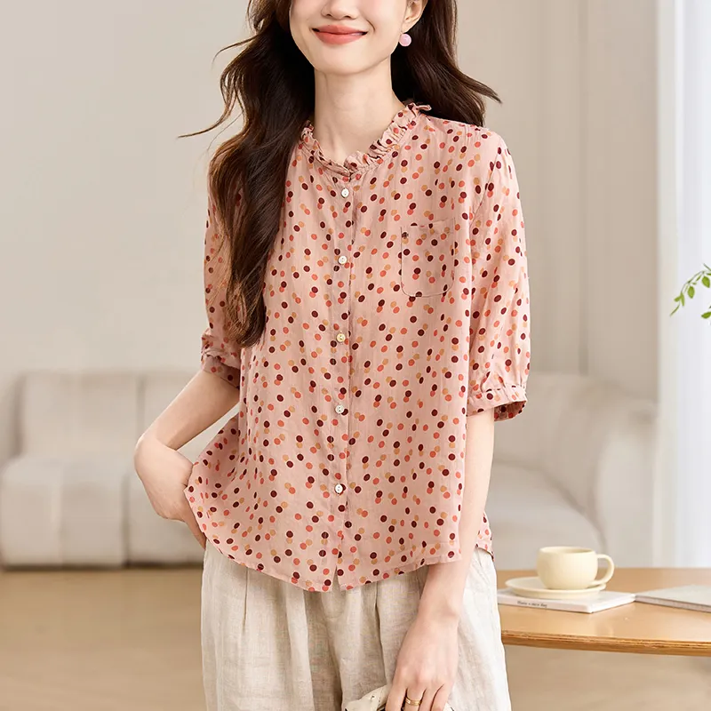 Korean style Shirts Women's-2