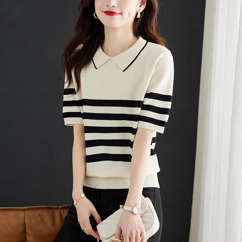 Korean Style Regular T Shirt Women's-1