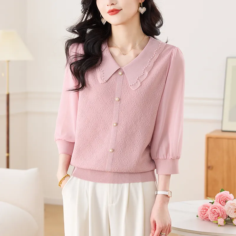Korean Style Regular T Shirt Women's-6