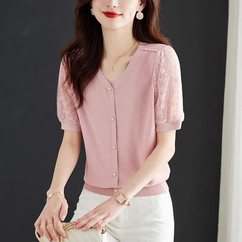 Korean Style Regular T Shirt Women's-5