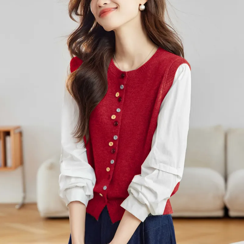 Korean style Knitwear Women's-7