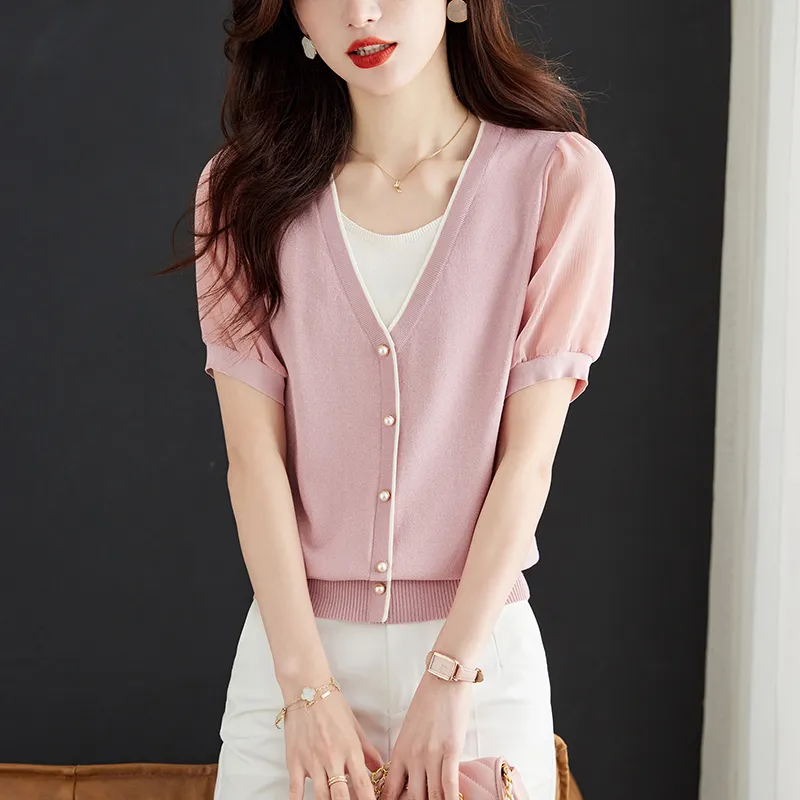 Korean Style Regular T Shirt Women's-4