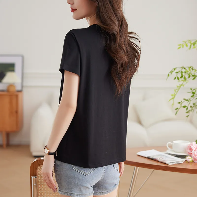 Korean style T Shirts Unisex-5