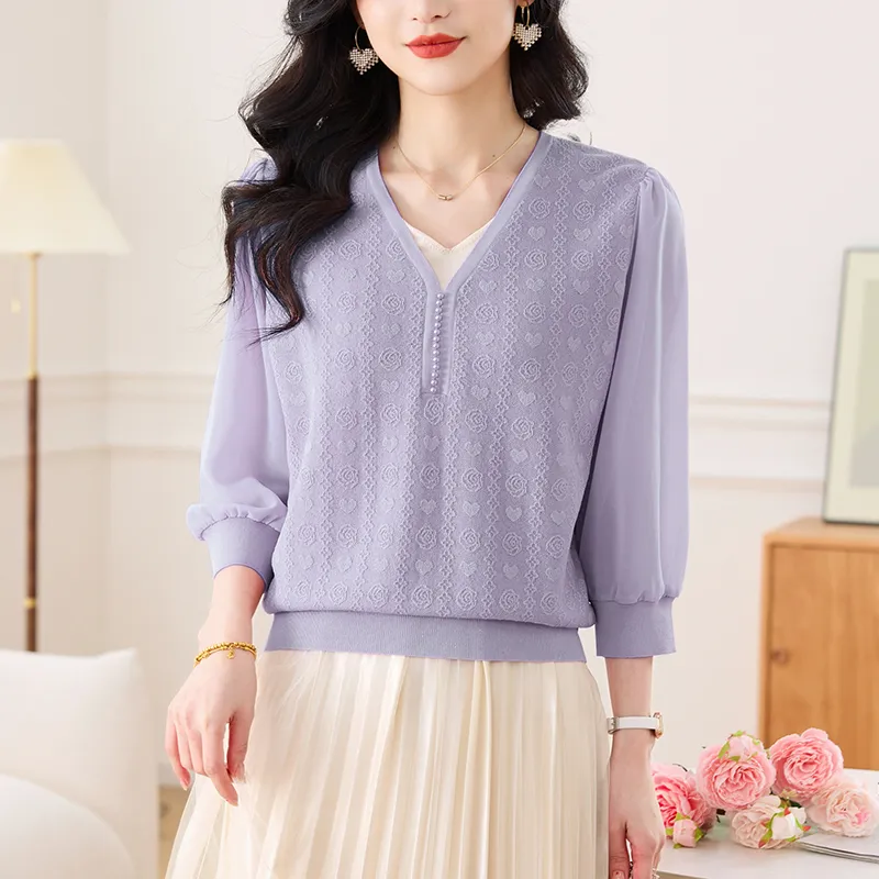 Korean Style Regular T Shirt Women's-6