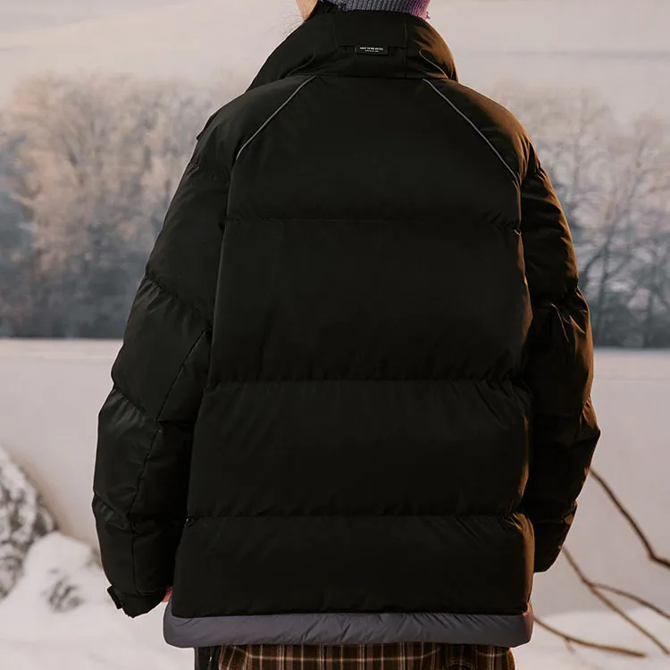 Korean Style Down Jacket Unisex-2